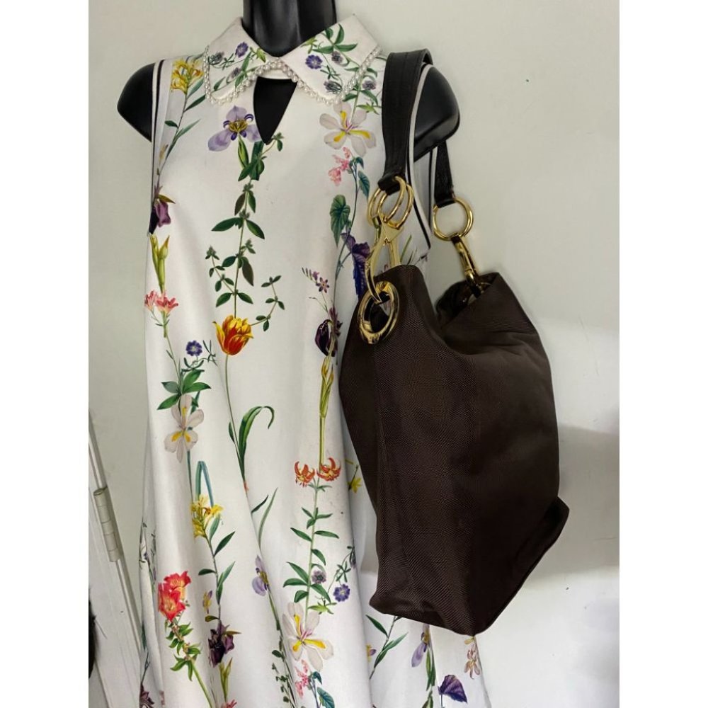 JPK Paris Brown Large Nylon Tote Bag - Picture 13 of 16